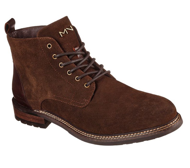 Skechers Ithaca - Stowe - Mens Boots Brown [AU-GH6232]